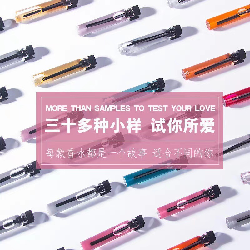 Cverlaln Genuine Brand Card Perfume Sample 2ml Men's and Women's Perfume Trial Size Long-Lasting Eau De Toilette Vietnam