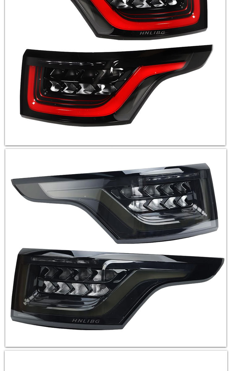 Suitable for Land Rover Range Rover Sport 2018 Tail Light Assembly Smoke Gray Original Model Flowing Turn Signal Light Lr136857
