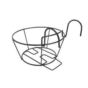 Balcony Flower Rack Hanging Green Flower Flower Pot Hanging Rack Iron Railing Windowsill Iron Flower Rack Storage Rack