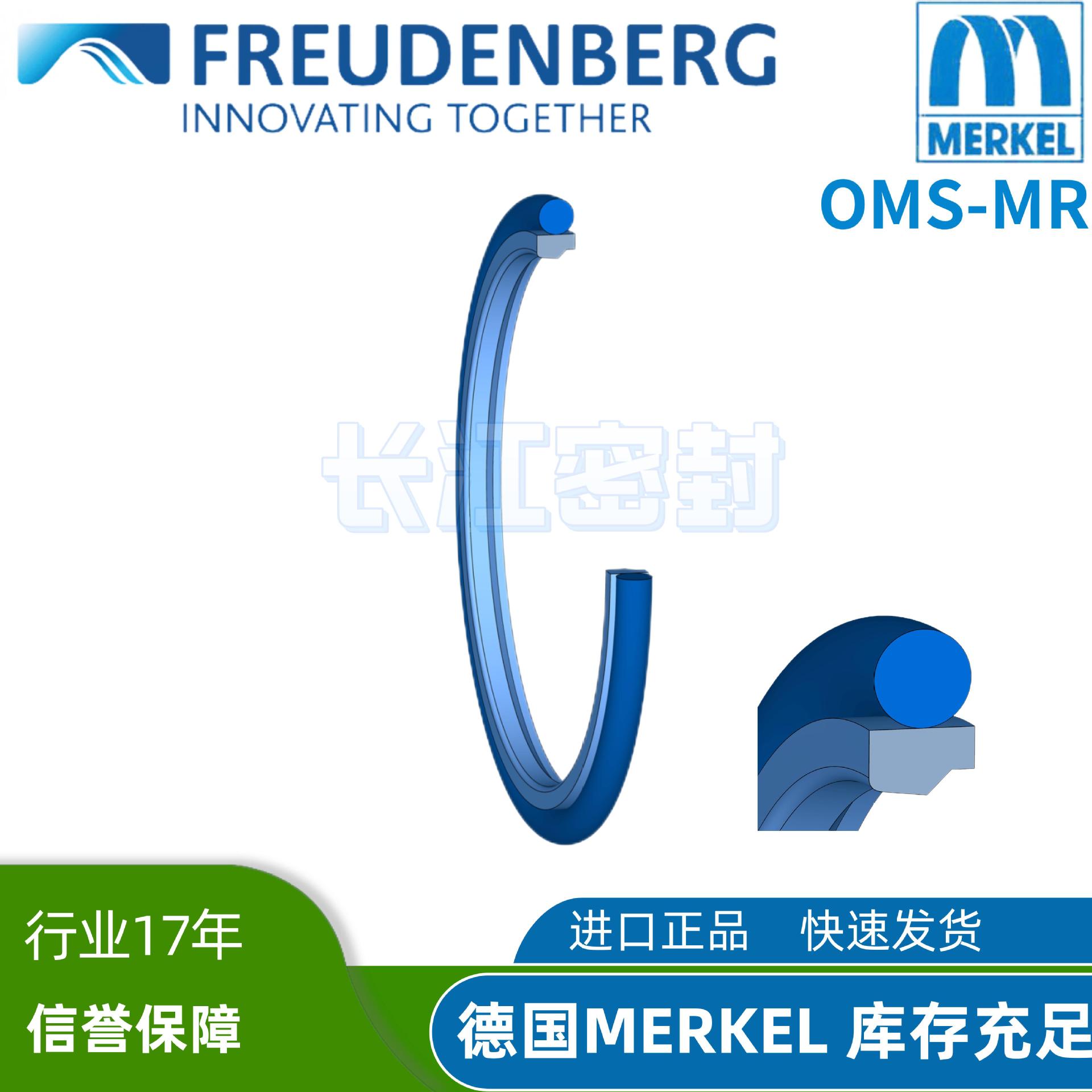 MERKEL OMS-MR 60-70.7-4 氟胶 耐高温 活塞杆密封圈 组合油封