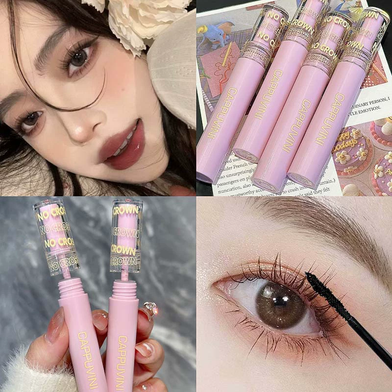 Lengthening curling mascara for eyelashes, base makeup primer, natural volume