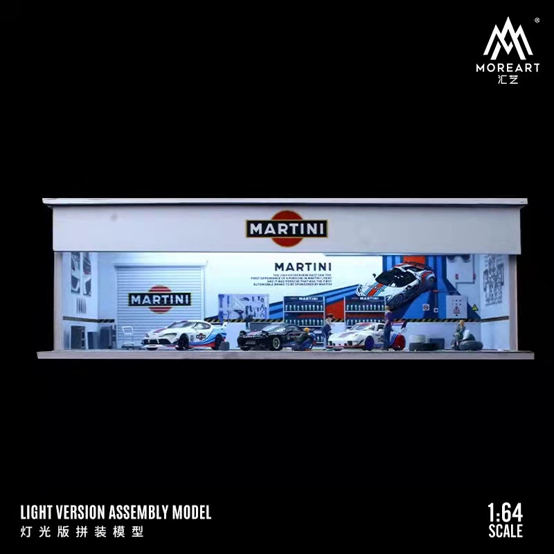 Estacionamiento modelo Escena 1:64 simulación aleación coche modelo juguete garaje almacenamiento a prueba de polvo adornos comercio exterior