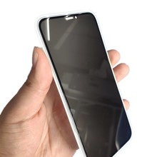 适用苹果iphone 6 7 8plus手机全屏丝印防偷窥钢化玻璃膜厂家批发