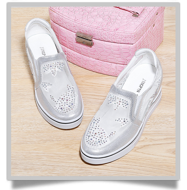 Giày sneaker nữ lưới thoáng khí tăng chiều cao bên trong mùa xuân hè 2024 — JST 9131 trắng [kiểu tăng chiều cao bên trong], ML 6x252 trắng [tăng chiều cao bên trong], ML 6x252 Bạc [tăng chiều cao bên trong], JST 11068 trắng [kiểu tăng chiều cao bên trong] chi tiết 10