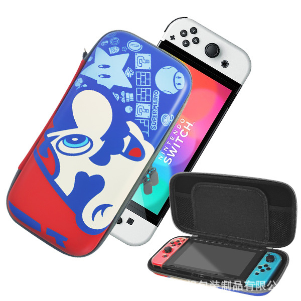 Venta caliente Nintendo switch bolsa de almacenamiento tema oled ns accesorios de mano bolsa de protección bolsa de carcasa dura eva portátil