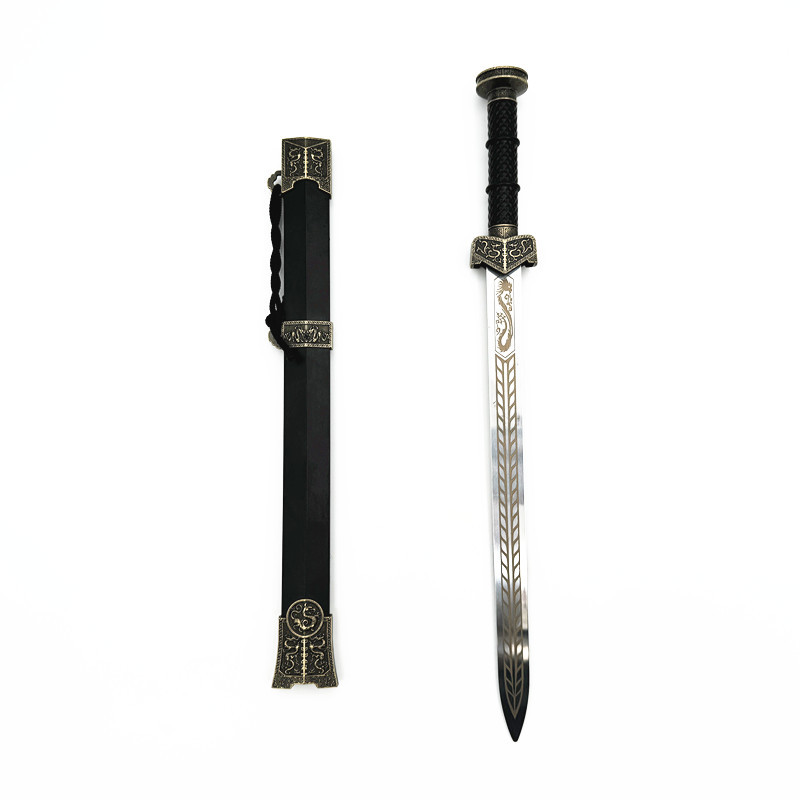 43 cm stainless steel Han Jian sword crafts small sword pendants…