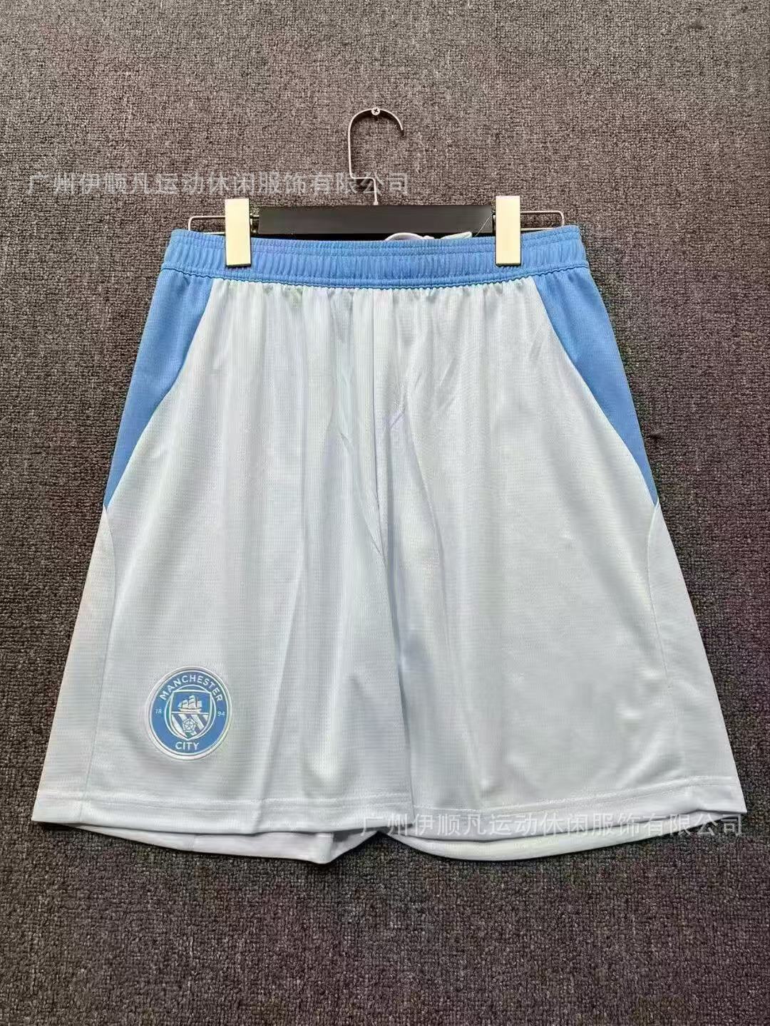 Other Manchester City Shorts Mesh White Blue