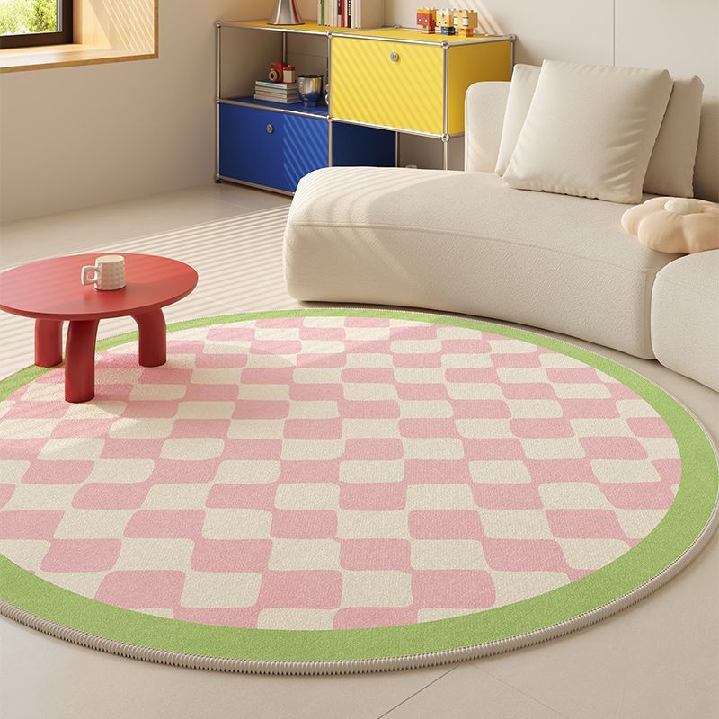 Fresh Dopamine Loop Pile Carpet - Non-Slip, Wear-Resistant, Stylish Floor Covering_voghion.com