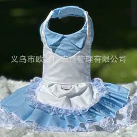 狗狗童话风蓬蓬裙 宠物服装 Alice in Wonderland Pet Dress169