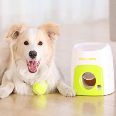 Pet dog feeder reward tennis machine toy dog ​​interactive toy baseball reward machine dog feeder