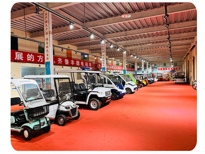 New Models of Electric Golf Carts for Global Export, Community Property Patrol Vehicles, Park and Tourist Sightseeing Vehicles