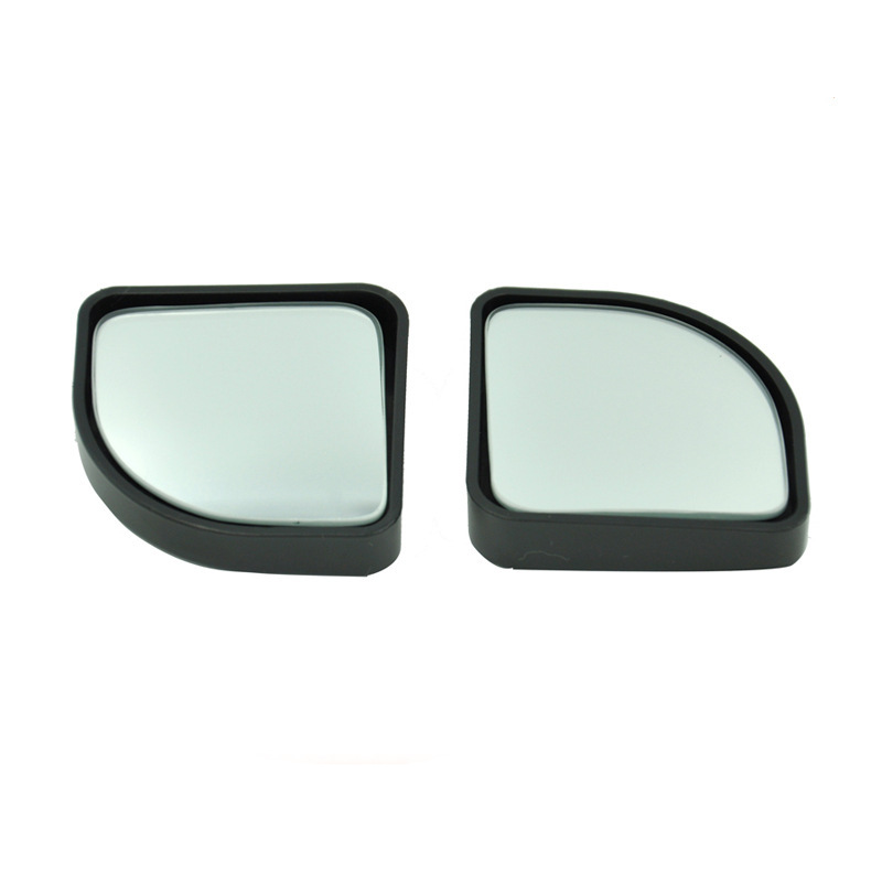 Car front and rear wheel blind area auxiliary mirror 360-degree mirror ultra-clear glass wide-angle mirror small round mirror reversing artifact