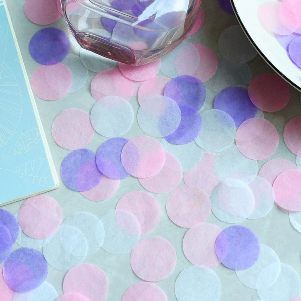 White tender purple mixed