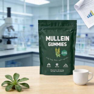 �羳���R�d��Ʒ ë�ﻨܛ��Mullein Gummies �����F؛60��