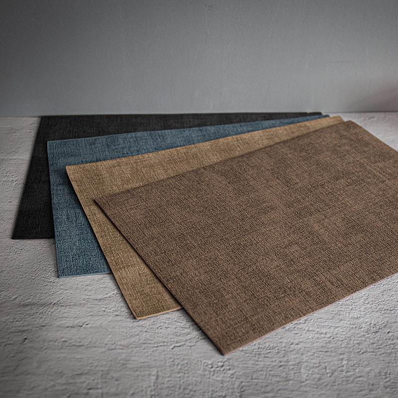 De cuero de estilo japonés mantel estera de mesa estera del cuenco hogar Nordic mantel occidental mantel estera de la placa de montaña estera de aislamiento de aceite