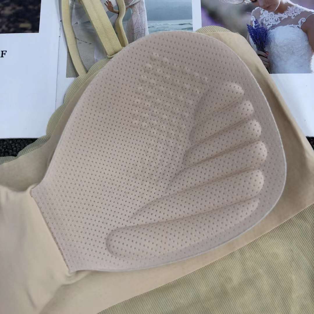 Nueva taza de látex sin costuras alta calidad belleza espalda mujeres chaleco inalámbrico yoga sujetador deportes ropa interior al por mayor