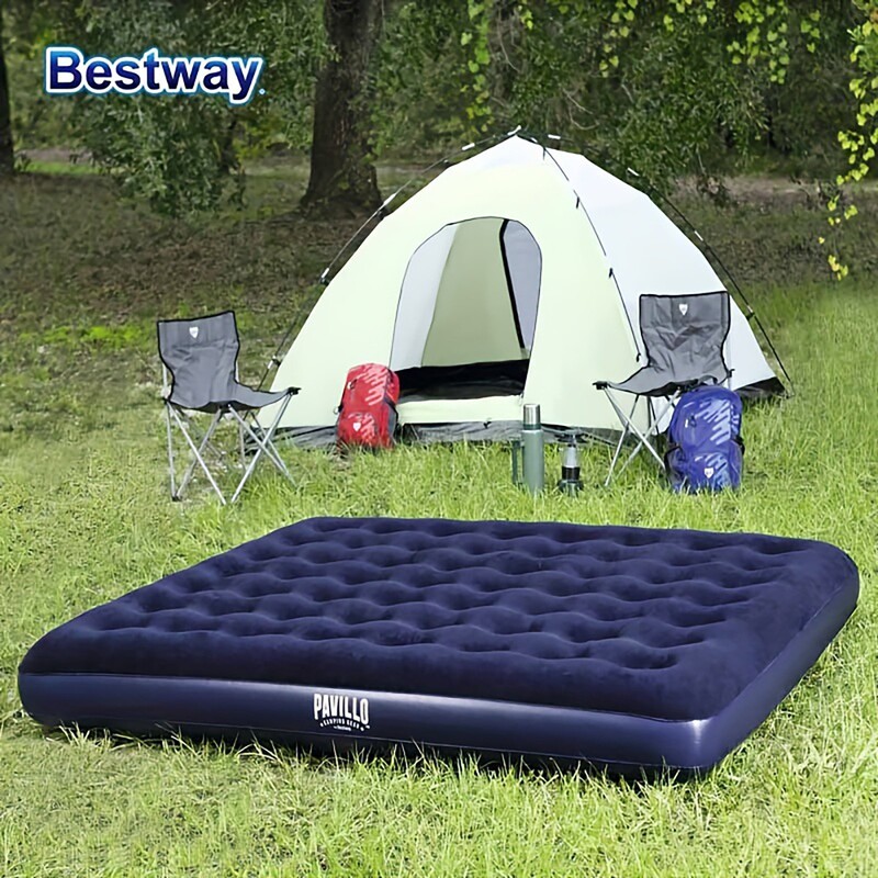 Bestway Air Cushion Bed Double Inflatable Bed Large Single Inflatable Mattress Home Thickened Portable Bed Outdoor