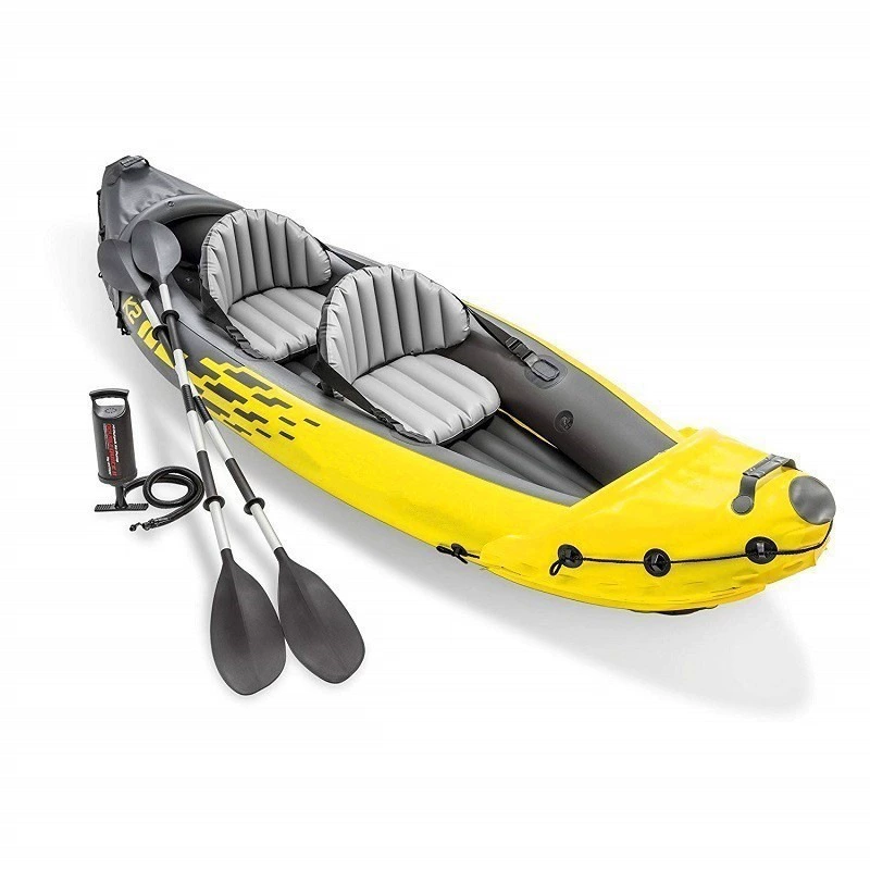 Каноэ Kayak надувная лодка резиновая лодка утолщенная рыболовная лодка на открытом воздухе штурмовая резиновая лодка