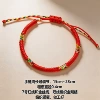 Silk threads, red rope bracelet