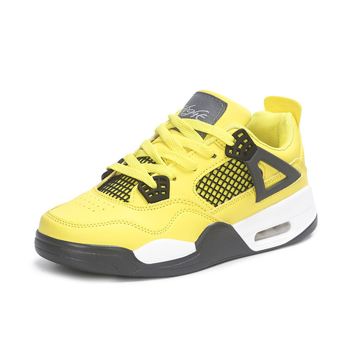 2024 Spring and Autumn New Model Air Cushion Shoes Electric Mother Color Unisex Fashion Trend Height Increasing National Trend Sports Student Shoes