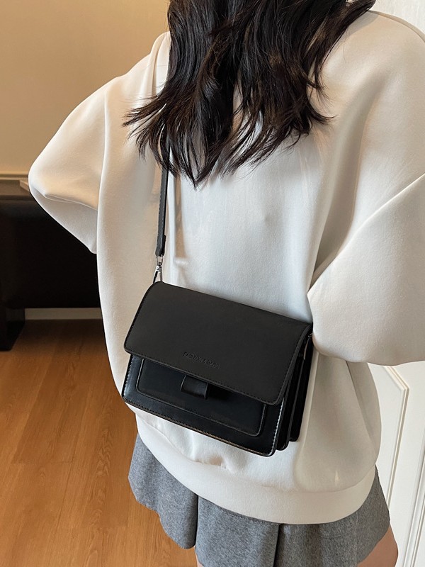 Bolso para mujeres 2025 nuevo estilo transfronterizo de moda coreana bolso cuadrado de alta calidad retro versátil bolso de hombro