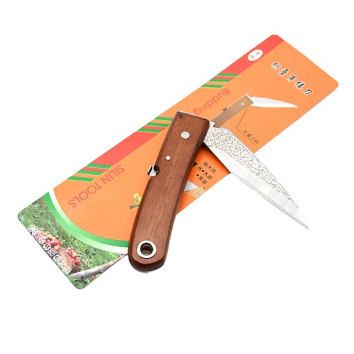 Temple forest grape scissors folding grafting knife bud grafting knife seedling cutting grafting wood knife grafting scissors