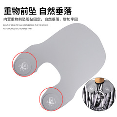 美發剪髮圍脖焗油燙染髮墊肩不粘防碎發硅膠披肩髮廊專用理髮工具