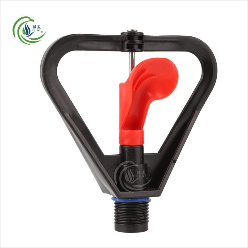 4 minutos 6 ángulo ajustable de plástico rociador rociador rociador automático jardín césped equipo de riego por pulverización