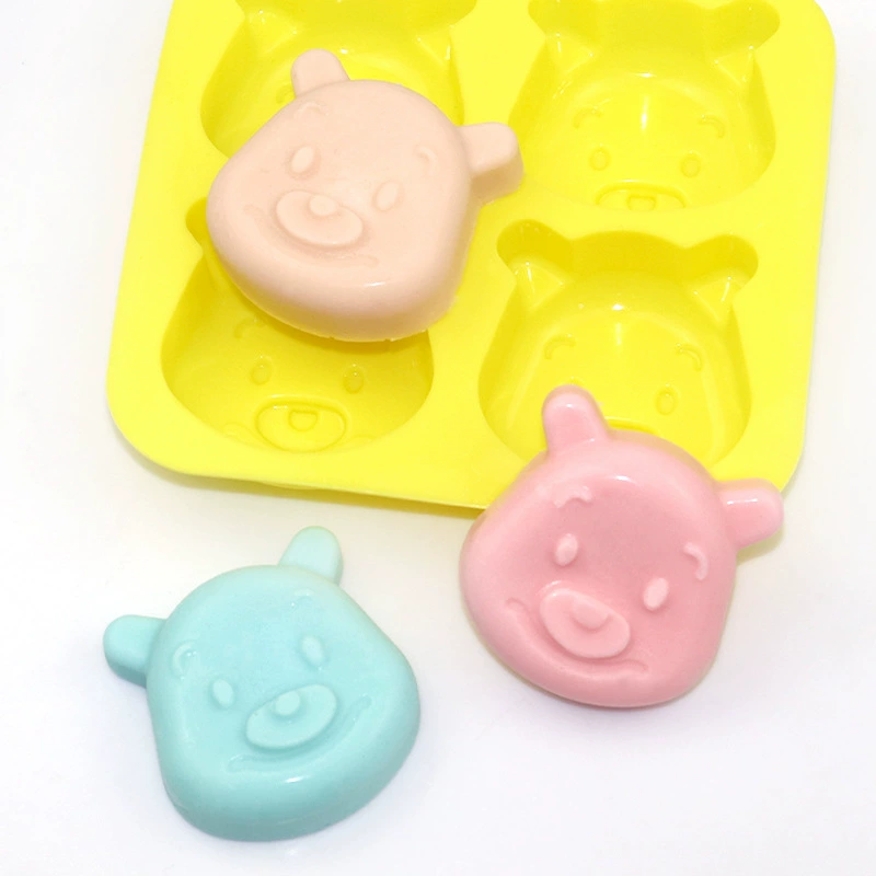Форма 4 Lianpinnie Kitchen Baking DIY cake form cartoon dessert model silicone chocolate model
