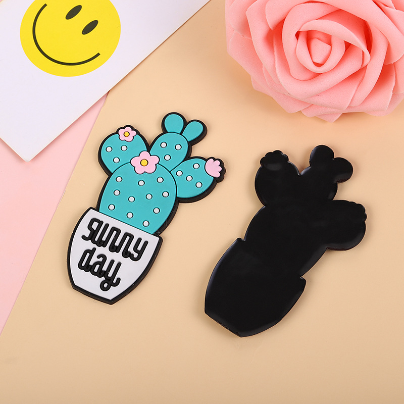 Charm per borsa in gomma morbida con patch cartoon carini_voghion.com
