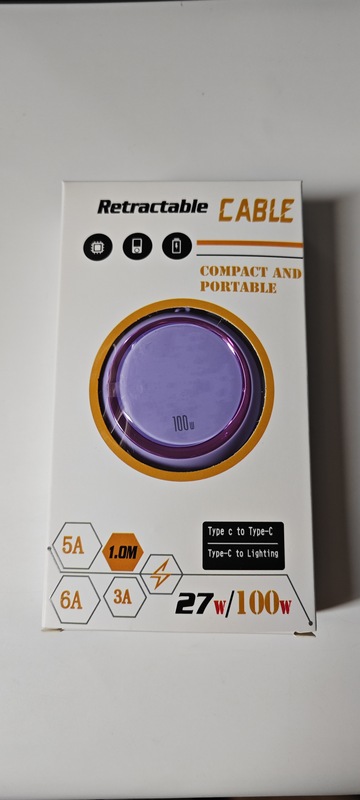 伸缩四合一数据线5芯100WPD27W快充适用笔记本手机充电线礼品LOGO|undefined
