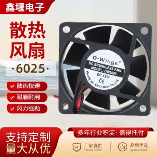 ȫ��DC6025ֱ��ɢ���L��6025 �S��ֱ�N 5V 12V 24V ֱ��ɢ���L��