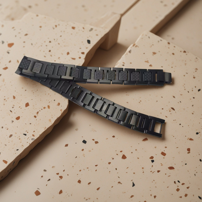 Spot 2025 Cross-Border E-Commerce Best-Selling Stainless Steel Crocodile Pattern Bracelet Wholesale Factory Direct Sale