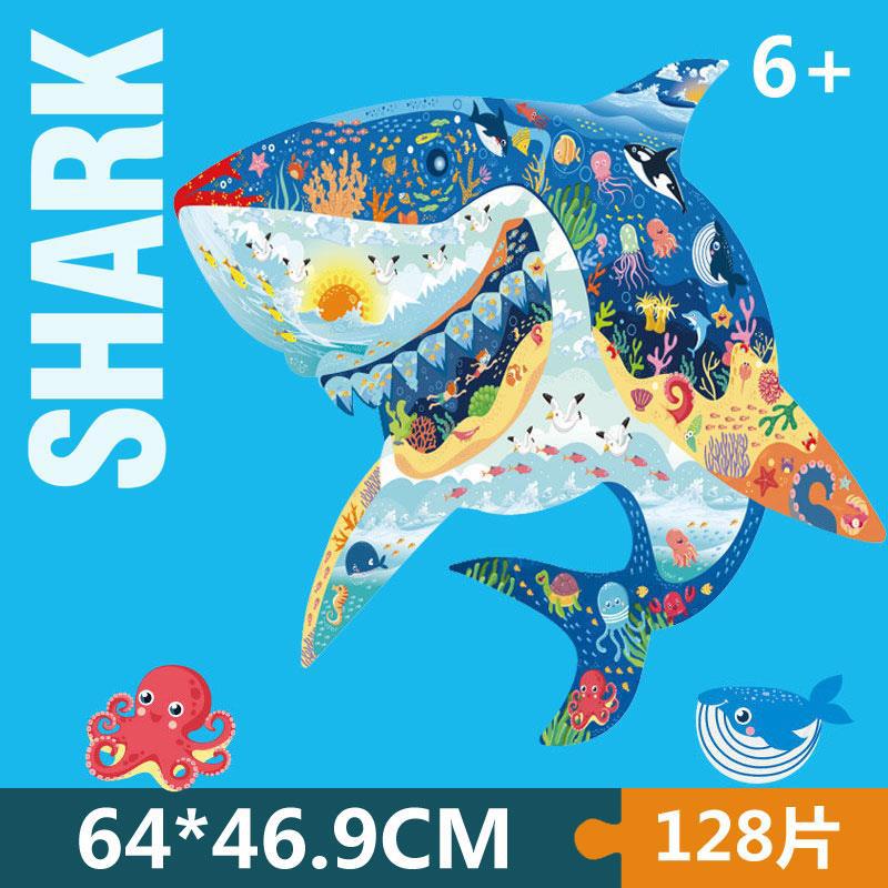 Rompecabezas de formas especiales Juguetes de ciencia y educación para niños Rompecabezas de rompecabezas de iluminación grande para bebés de 6 a 10 años Regalos de regalo