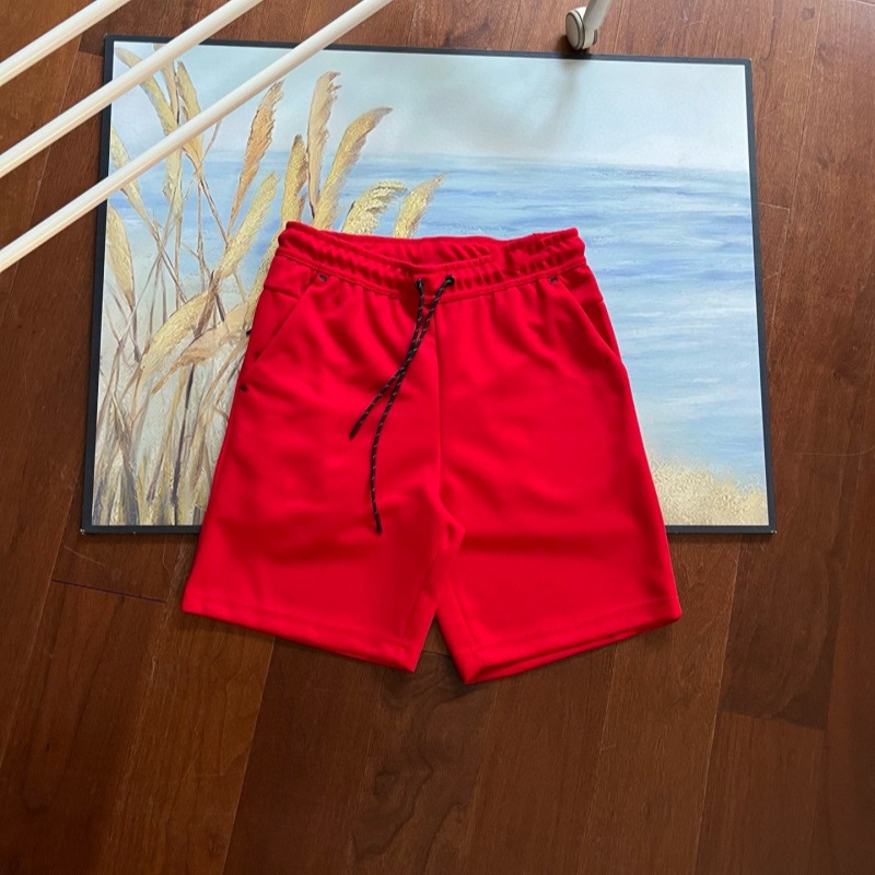 Pantalones cortos deportivos de verano delgados de algodón sueltos casuales pantalones de cinco puntos para adolescentes de playa pantalones rectos