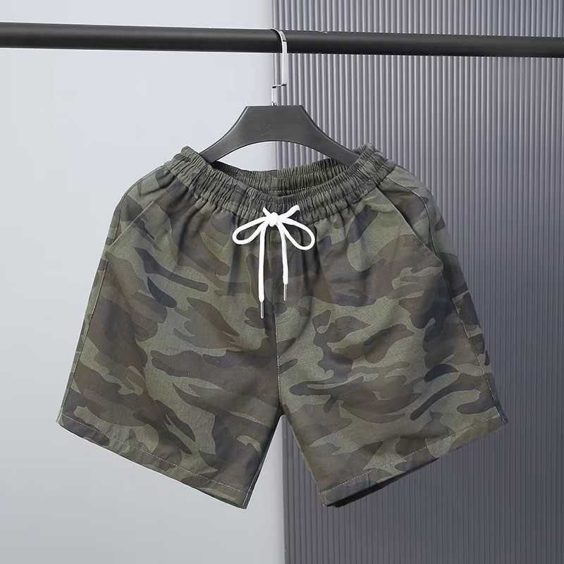 Kamuflāžas trīsdaļīgas bikses vasaras ikdienas modes vīriešu maskēšanās darba apģērbs vienkārši daudzpusīgi jauniešu šorti vīriešiem_voghion.com