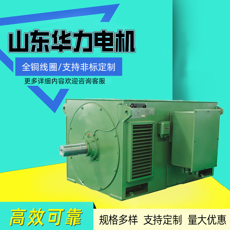 Shandong Huali Motor Y/Yx Series High Voltage Three-Phase Asynchronous Motor Full Copper Coil Factory Direct Supply