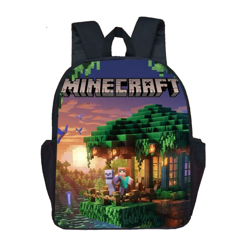 Новый школьный рюкзак Minecraft с принтом, ранняя школьная сумка, единый оснащенный набор, оптовая продажа