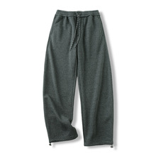 加厚加绒宽松阔腿裤2025秋冬季新款高腰宽松显瘦休闲百搭直筒裤子