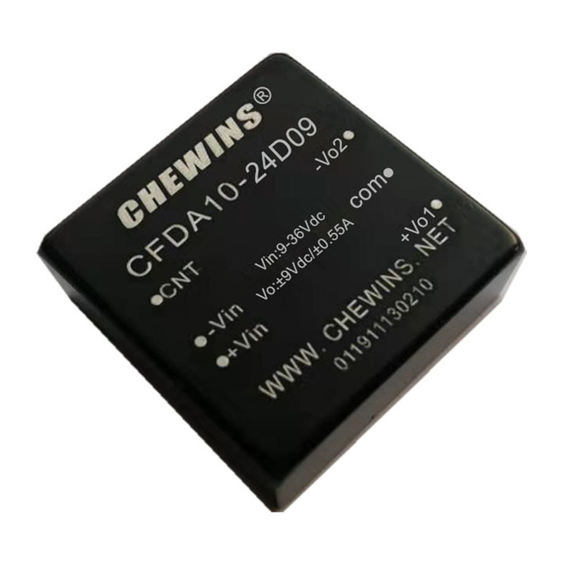 DC-DC电源模块9-36V输入24V转正负9V 10W两路输出CFDA10-24D09