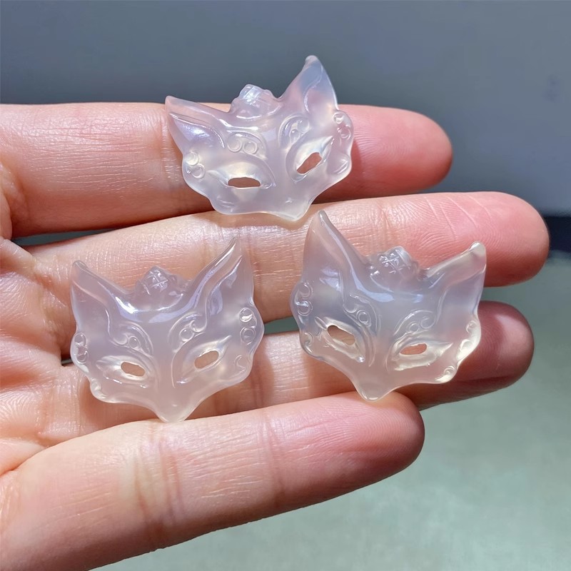 여우 가면 26*28mm (대형)