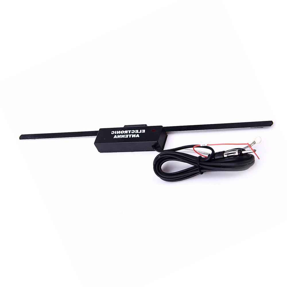 Car Radio Antenna, Built-In Vehicle Signal Antenna with Amplifier to Enhance Strong Radio Reception