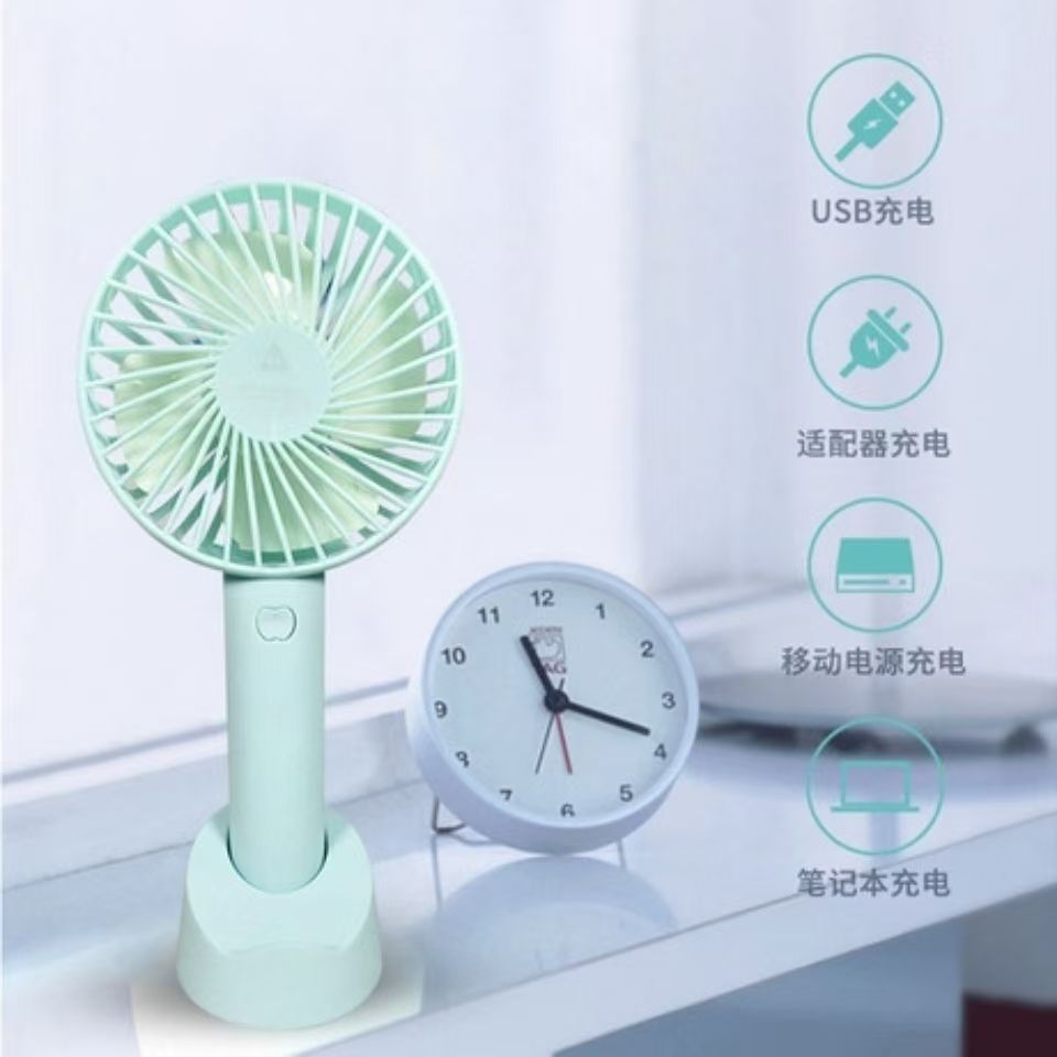 Mini Ventilador Portátil Plegable N9 Recargable USB con Pantalla Digital de Plástico ABS para Exteriores image 4