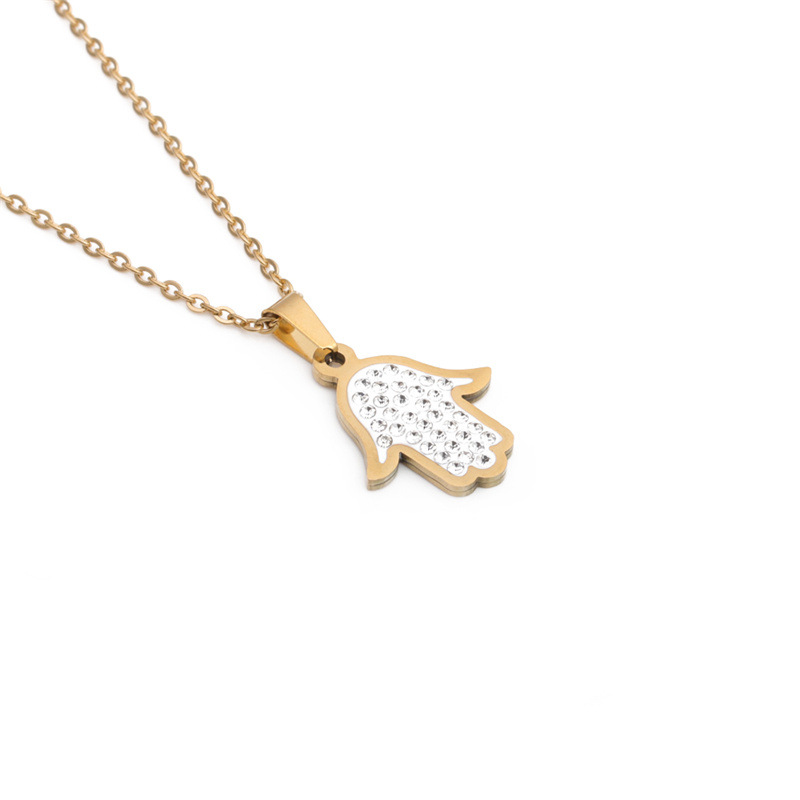 Fashion Stainless Steel Necklace Wholesale display picture 6