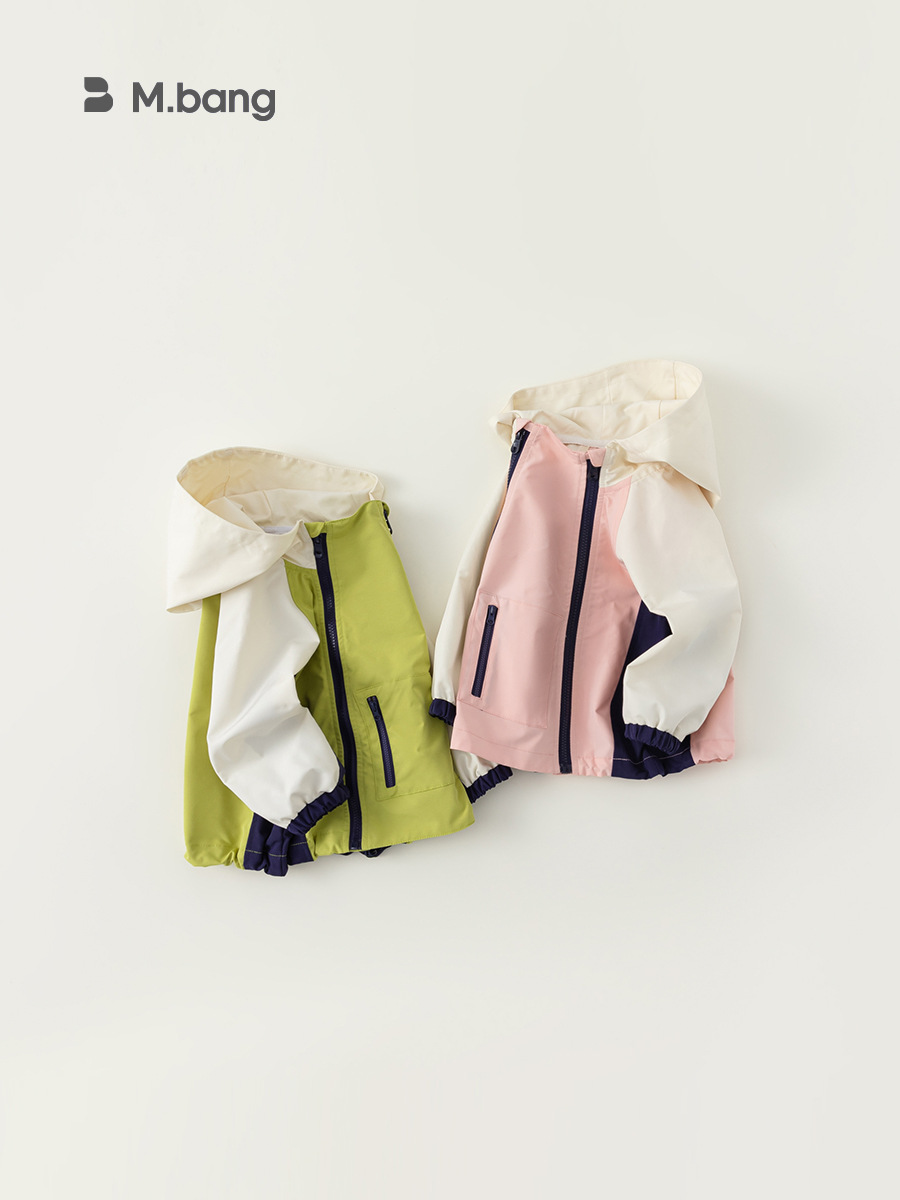 Ropa infantil Youbao, chaqueta de senderismo para niños pequeños y medianos, impermeable, cortavientos, para primavera y otoño.