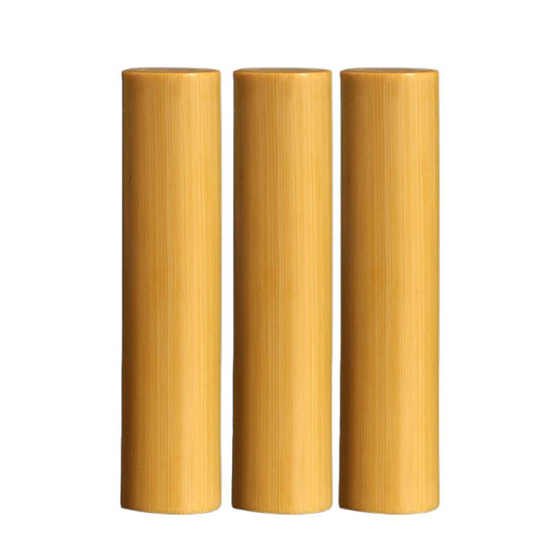 实心手持小毛根手把件15料竹子20mm9K把玩老批发竹雕BK节玉竹竹|undefined