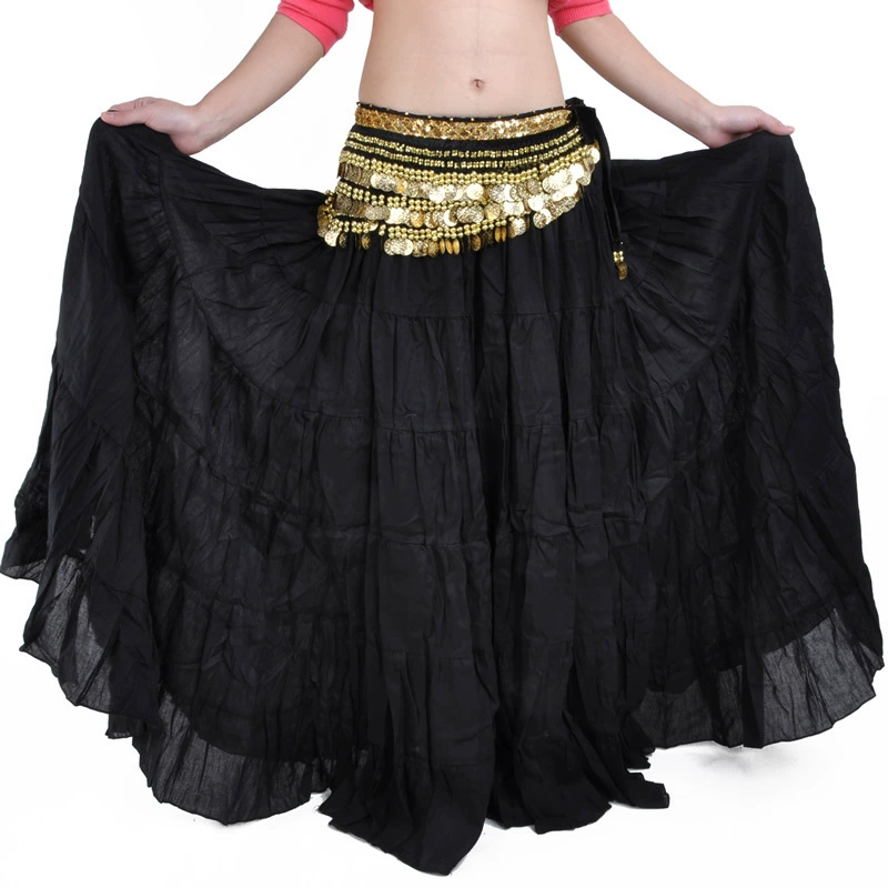 Новый продукт танцора: юбка для belly dance, большая юбка для выступления, одежда для танца, блоговая юбка, босимианская юбка