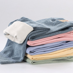 Children's Fleece Pants Boys' Single Pants Girls' Autumn and Winter Warm Pants for Middle Children Thick Autumn Trousers Leggings Wholesale