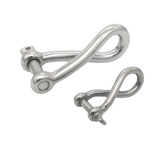 Stainless steel twist body shackle sailboat shackle twist shackle marine hardware