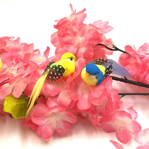 Handmade craftsmanship simulation feather bird